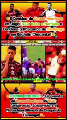 A BOMBA EXPLODIU! O Julgamento de #BrunoHenrique no STJD: Condenação, Suspensão e o Misterioso Silêncio do Craque do #Flamengo!Notícias 100 notícias dos Famosos