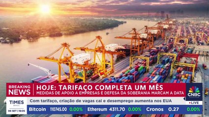 Tarifaço: vendas para os EUA caem 18,5% e déficit com o país é o maior do ano