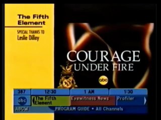 The Fifth Element ABC Split Screen Credits (Update)