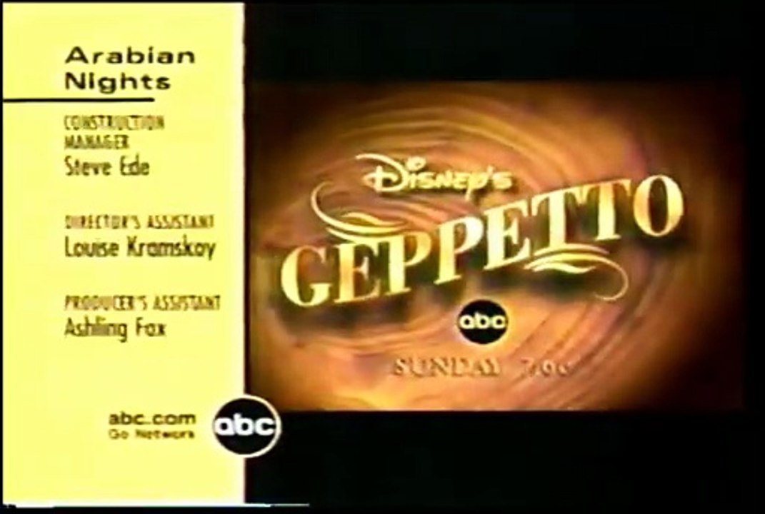 Arabian Nights ABC Split Screen Credits