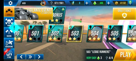 Stunt Car Extreme Level 503 "LEDGE RUNNERS"