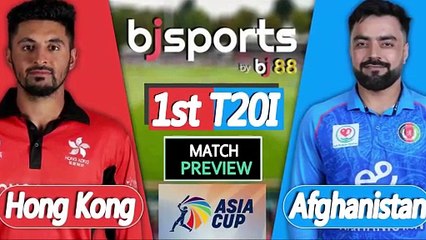 Asia Cup T20 2025 | Hong Kong vs Afghanistan 1st T20I Match Preview |