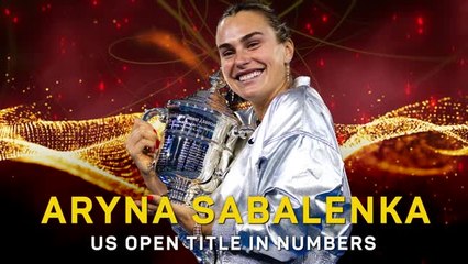 Aryna Sabalenka – US Open Title in Numbers