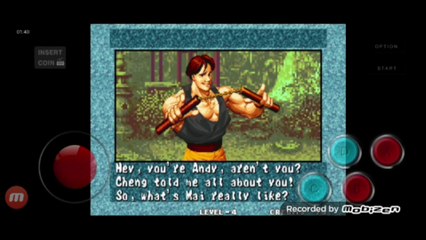 Fatal Fury 3 Hon Fu vs Andy Bogard luta completa