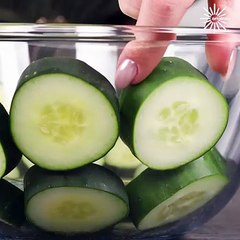 A refreshing and stylish cucumber bowl DIY!  🥗🤩