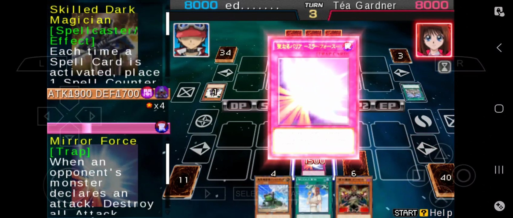 1 on 1 Duel with Tea Gardner's Jewel of the Sages-Final Curtain Deck | Yu-Gi-Oh ARC-V Tag Force Special (Android mobile version PPSSPP Gold)