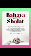 Apa Bahaya Meninggalkan Shalat ?