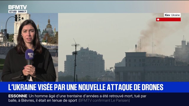 L'Ukraine visée par une nouvelle attaque de drones russes