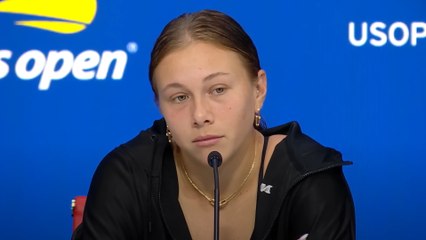 US Open 2025 - Amanda Anisimova, privée de titre et déçue : " Je me suis sentie passagère..."