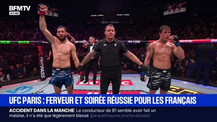 UFC Paris 2025: triomphe absolu pour le MMA français à l'Accor Arena de Paris Bercy