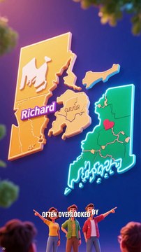 Rhode Island is the smallest state | US State Facts #facts #shorts