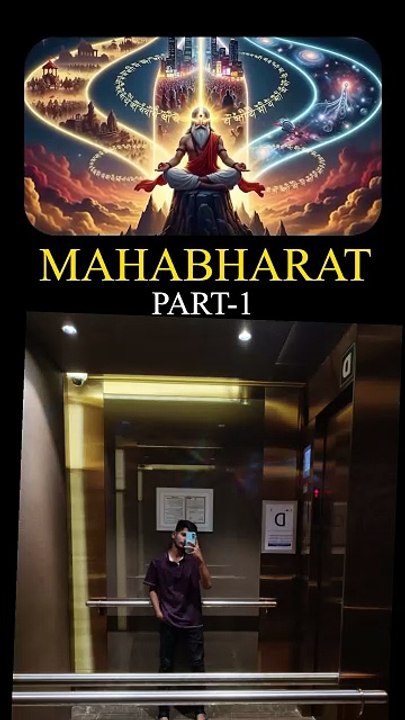 Mahabharata - The legend of Vyasa and Ganesha. The story starts with Ved Vyasa looking for a writer to match the speed of his narration and complete the Mahabharata Granth.