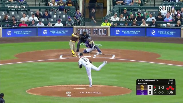 스포츠중계 빠른티비 [MLB] 샌디에이고 vs 콜로라도 하이라이트 2025.09.07 (일) 0910