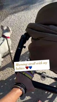 Ανθή Βούλγαρη: Μας δείχνει καρέ καρέ την πρωινή βόλτα με τον έξι μηνών γιο της, Μάριο