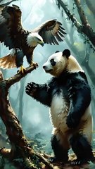 Eagle and Panda AI fusion🦅🐼