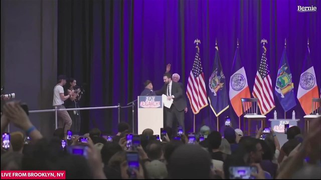 Sanders hosts Mamdani at Fight Oligarchy event to boost NYC mayoral bid