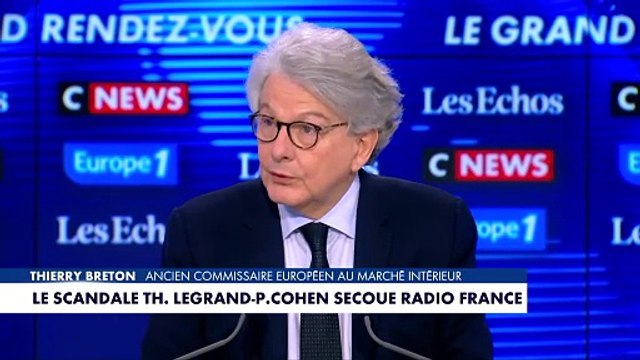 Scandale à France Inter : «Les propos de Thomas Legrand me semblent être totalement contraires à la déontologie d’un journaliste», souligne Thierry Breton