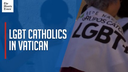 LGBT pilgrims pass through Holy Door of St. Peter’s Basilica in Vatican