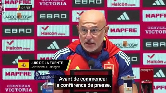 Luis de la Fuente souhaite un bon rétablissement à Luis Enrique