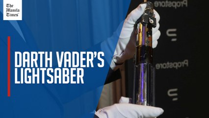 Darth Vader's lightsaber sold at auction for $3.6 million