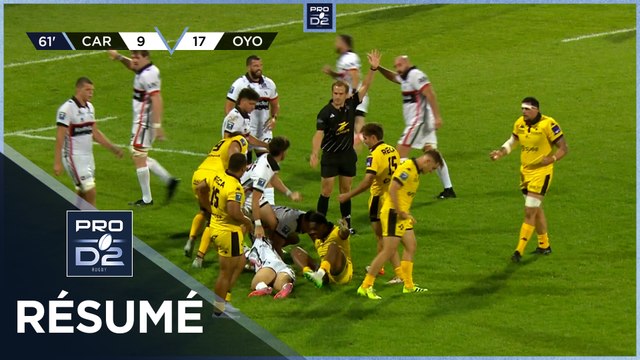 PRO D2 Saison 2025-2026 J02 - Résumé US Carcassonnaise - Oyonnax Rugby