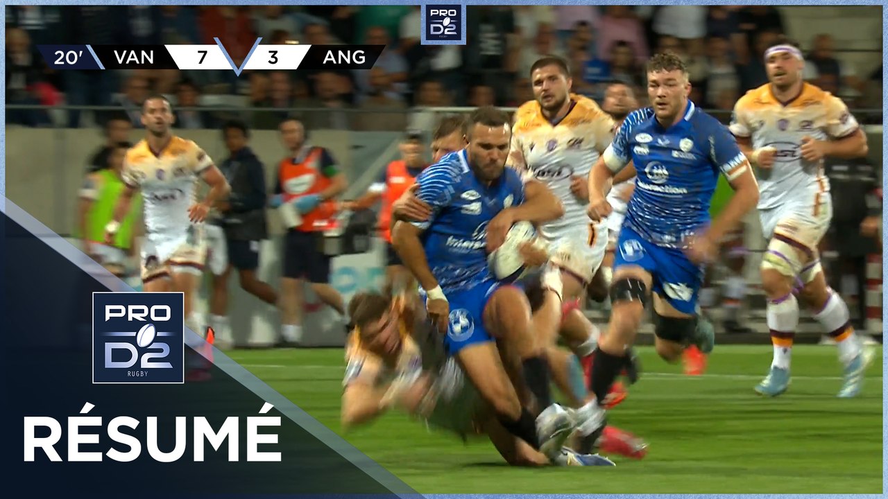 PRO D2 Saison 2025-2026 J02 - Résumé RC Vannes - Soyaux-Angoulême XV