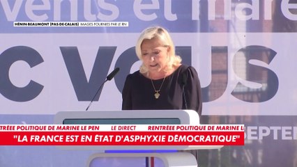 Marine Le Pen : «Nul ne peut se réjouir de l'état de la démocratie et des institutions françaises»