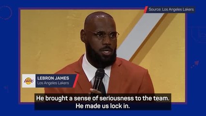 'I wanted to make Kobe proud' - LeBron James