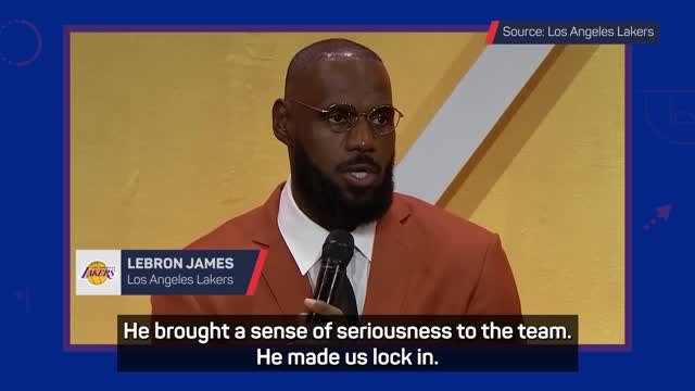 'I wanted to make Kobe proud' - LeBron James