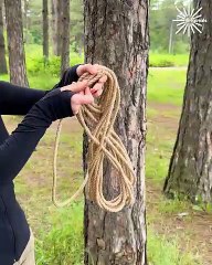 Tying strong knots like a pro! 💯