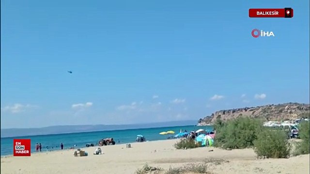 Balıkesir Ayvalık açıklarında göçmen faciası