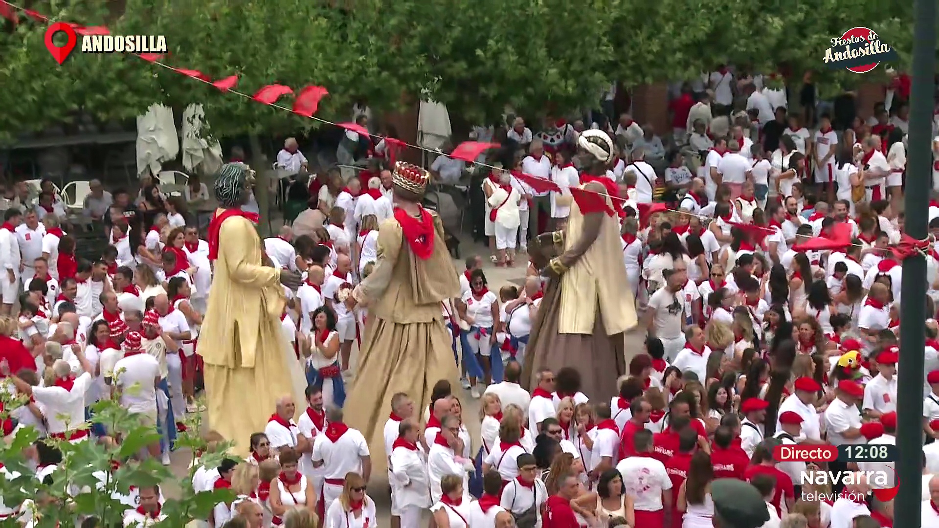 Cohete Fiestas de Andosilla 07/09/2025 Parte 2