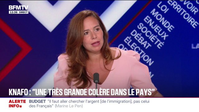 Dette: La France n'a pas un problème de recettes, elle a un problème de dépenses , assure Sarah Knafo (Reconquête)