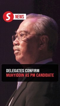 Bersatu AGM confirms Muhyiddin as PM candidate