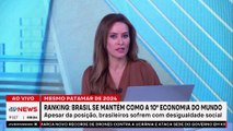 Brasil se mantém como a 10ª economia do mundo, aponta Austin Rating