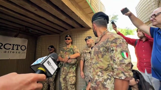 Ordigno bellico in un cantiere: le immagini dell'operazione a Empoli