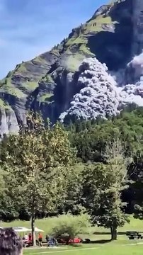 Massive Landslide in Sixt-Fer-à-Cheval, Haute-Savoie, France: 12,000 m³ of Rock Collapses from 1,300m Altitude