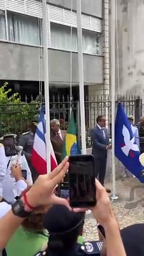 Sete de Setembro: Jerônimo Rodrigues e Bruno Reis se encontram novamente no hasteamento das bandeiras