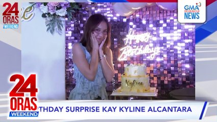 Birthday surprise kay Kyline Alcantara #shorts | 24 Oras Weekend