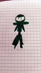 Ninja guerriero disegno