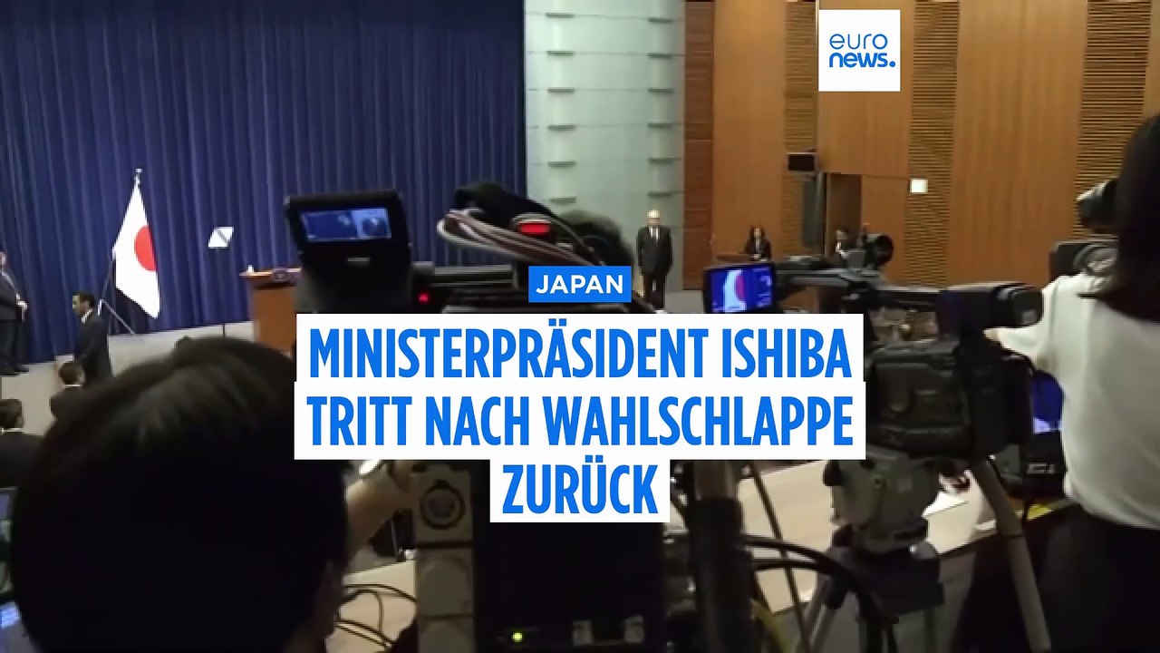 Nach historischer Niederlage: Japans Premierminister Ishiba gibt Amt auf
