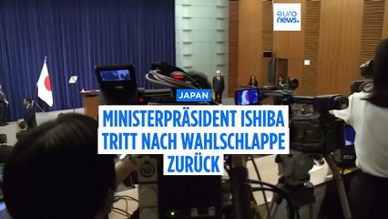 Nach historischer Niederlage: Japans Premierminister Ishiba gibt Amt auf