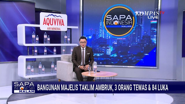 Menag Nasaruddin Jenguk Korban Ambruknya Bangunan Majelis Taklim di RSUD Kota Bogor | SAPA MALAM