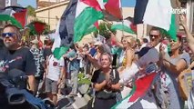 « Boycott Israël », la Vuelta perturbé par des manifestations contre l'équipe Israel-Premier Tech
