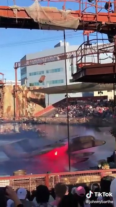 L’incroyable spectacle Waterworld à Universal Studios Hollywood