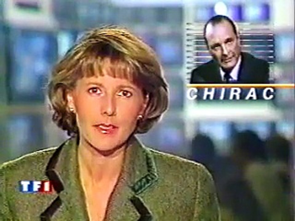 TF1 5 septembre 1993  20 h avec Claire Chazal