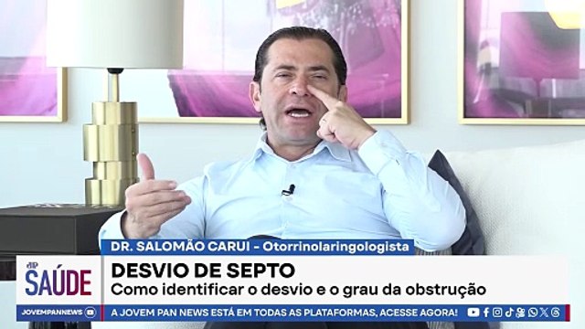 Como identificar desvio de septo? | Dr. Salomão Carui
