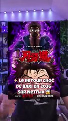 Réaction Teaser 🔥 Baki-Dou ⚡ La nouvelle série Netflix en 2026 ! 😱