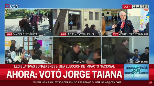 Jorge Taiana: Cambiamos lo que no nos gusta a través del voto