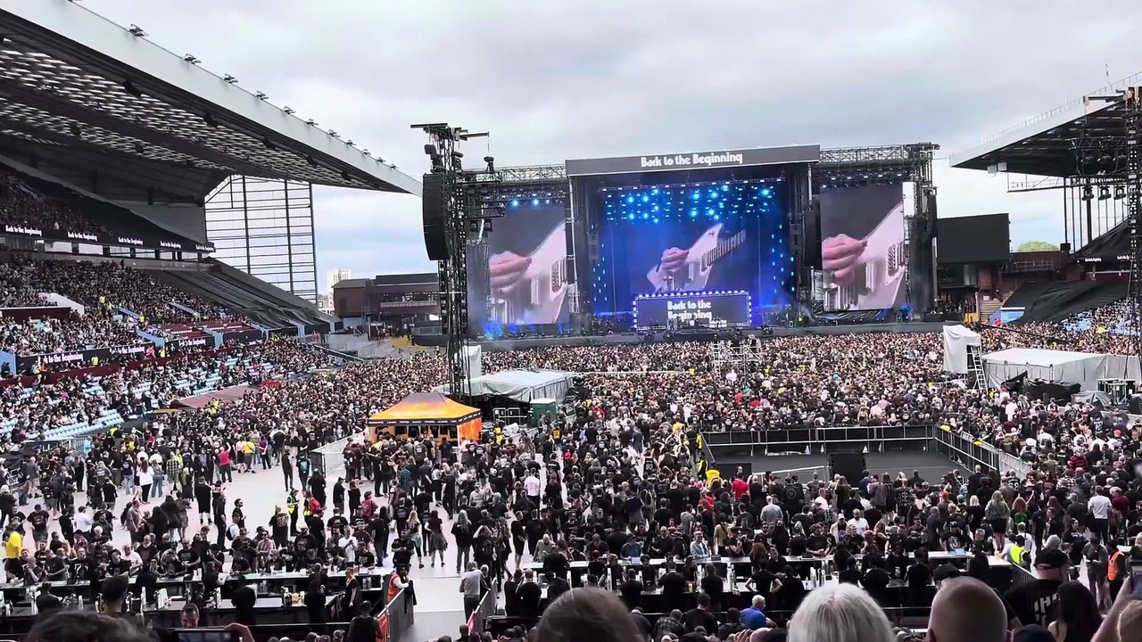 Back to the Beginning - Rival Sons - Electric Funeral (Black Sabbath cover) - Live at Villa Park, Birmingham, UK - July 5, 2025